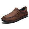Herren handgefertigte lässige Leder-Loafer