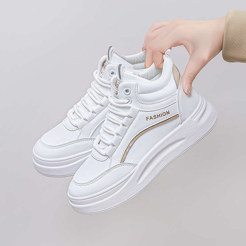 Mote Vei Plattform Billige Dame Sneakers Tennissko Dame Sneakers Beige Støvler For Kvinner Sport Nyheter Loafers Tene