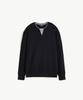 STCO Chaltteok_Henry Neck Layered Knit_Black (Semi-Oversized Fit)_Sktxd08Nsb