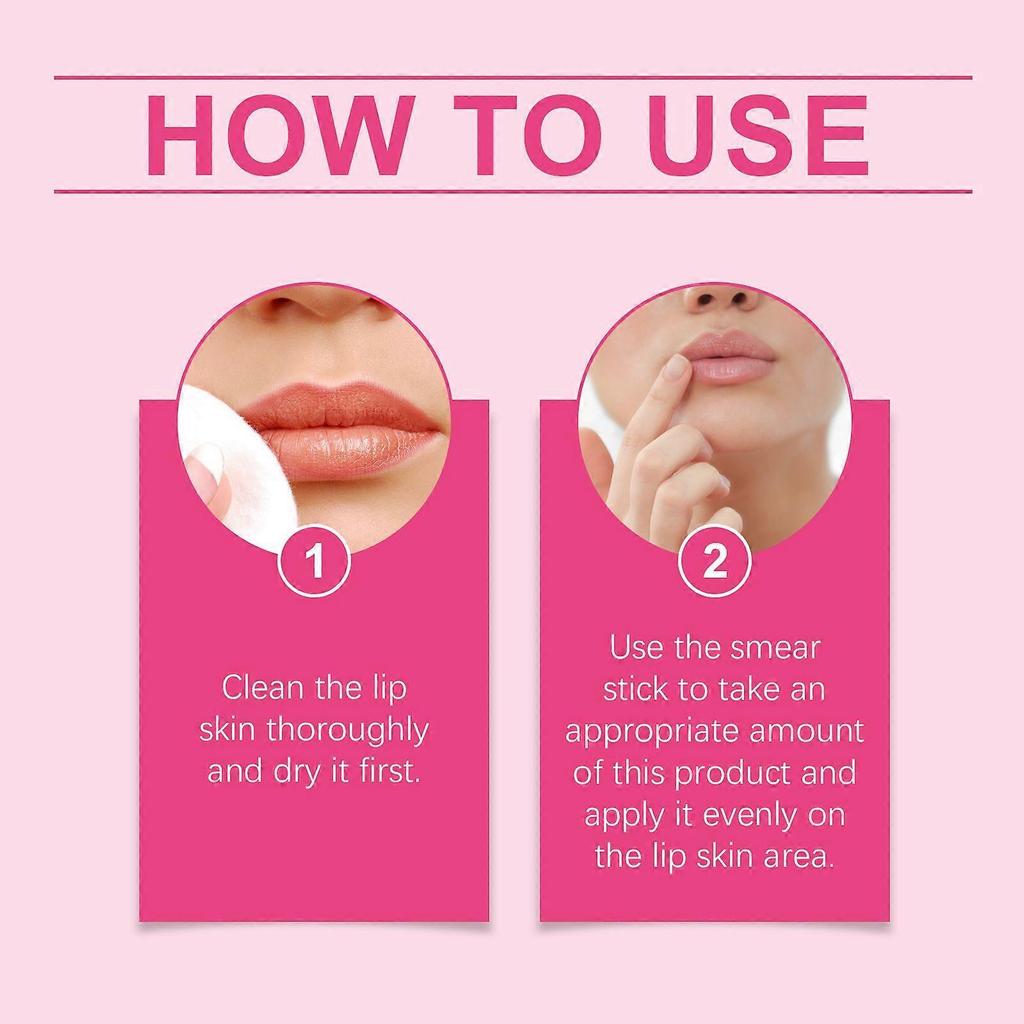 Viareline Cherry Blossom Sleep Lip Balm Brightens Lips, Moisturizes, Hydrates, And Gently Improves Lip Lines