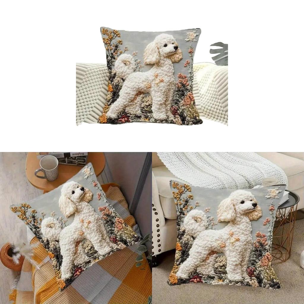 Animal Plush Toy Pillow Cover For Living Room Office Car Decor