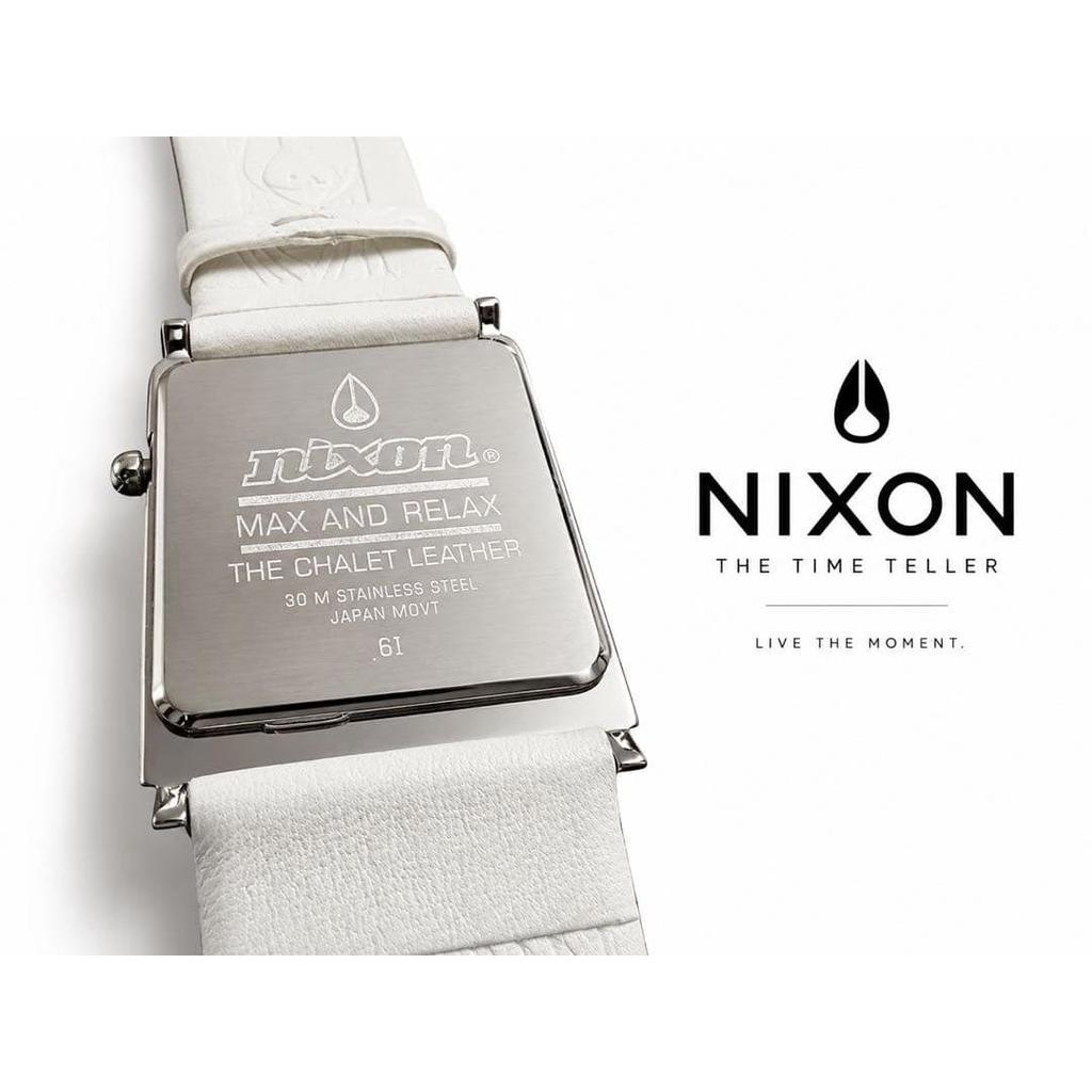 Used Rare Nixon CHALET watch crystal battery replaced