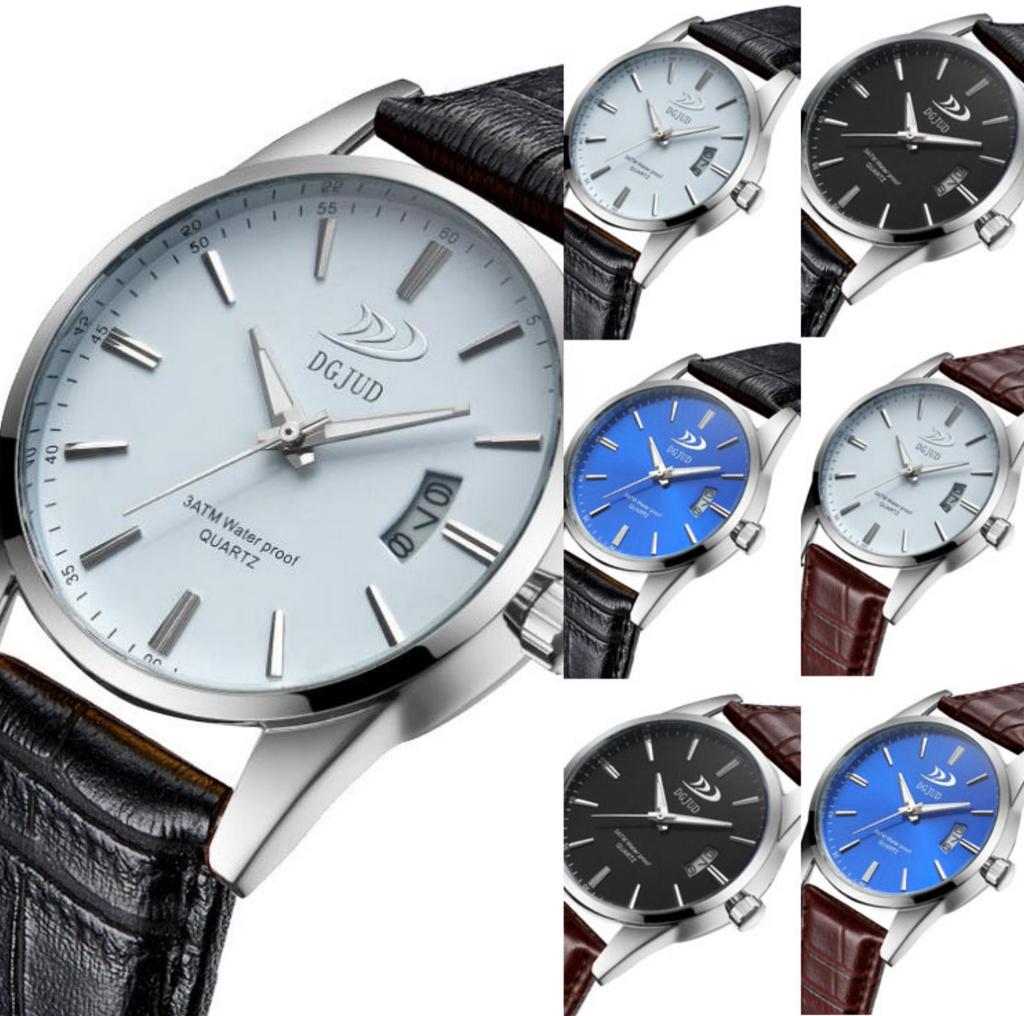 Men's Waterproof Luminous Running Alarm Clock Watch
