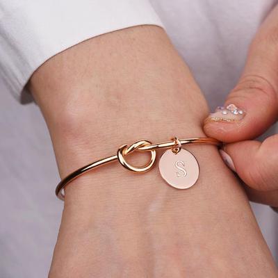 Mode Metall Liebe Dead Knot Brief Armband Armband, offenes Armband