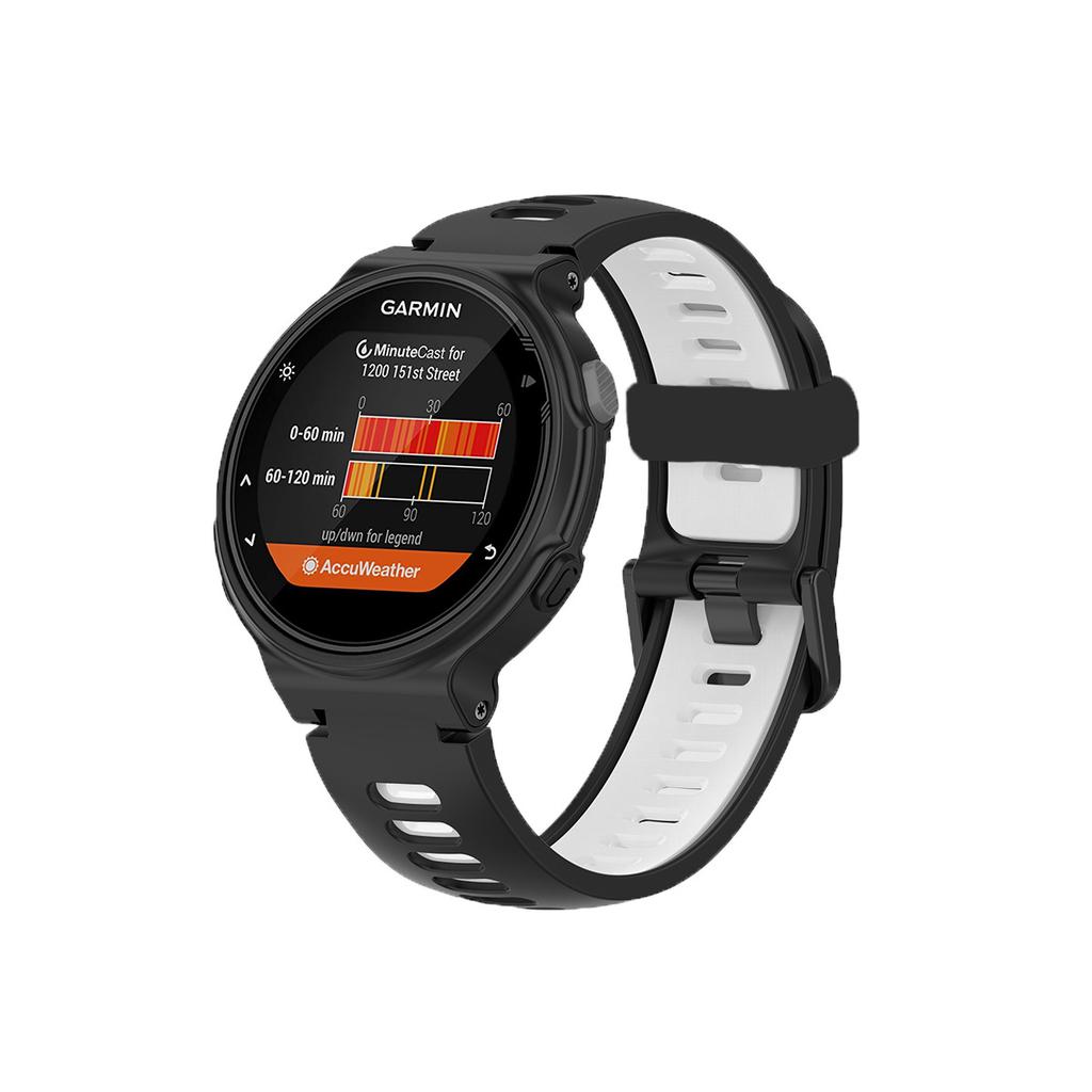 For Garmin Forerunner 735XT Watch Wristband Soft Silicone Strap Replacement Watch Band For Garmin Forerunner 220 230 235 630 620