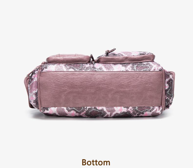Stylish Large-Capacity Multi-Pocket Women's Crossbody Bag & Tote