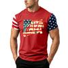 Men's Loose Fit Short Sleeve T Shirt American Flag Print Casual Summer Daily Wear Father's Day Independence Day Top