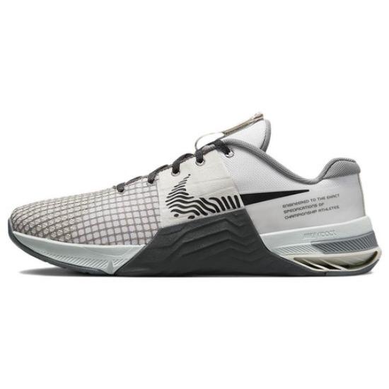 Nike Metcon 8 Low Polvere di Fotone Antracite - DO9328-004
