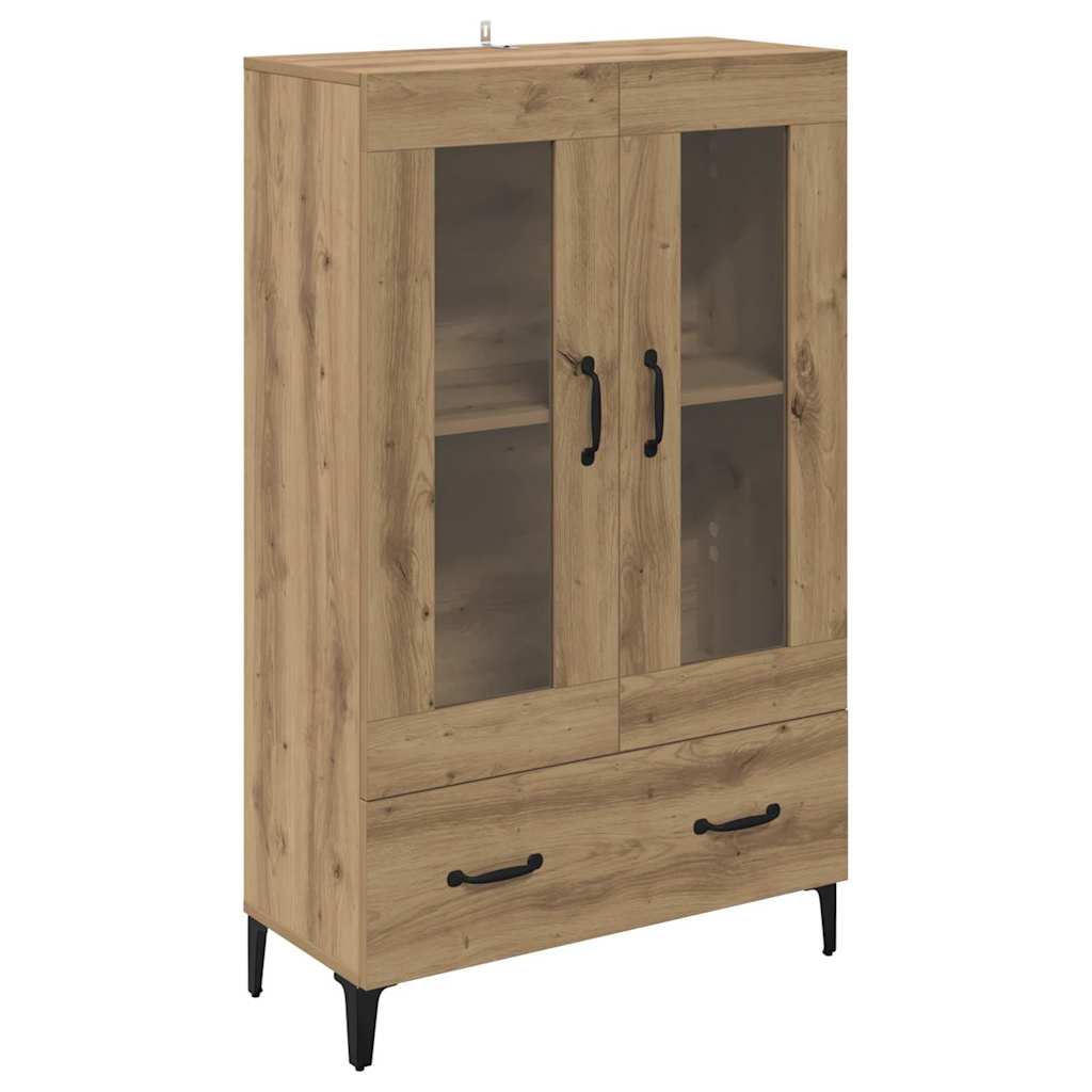 Highboard Artisan Oak 70 x 31 x 115 cm Composite Wood and Iron