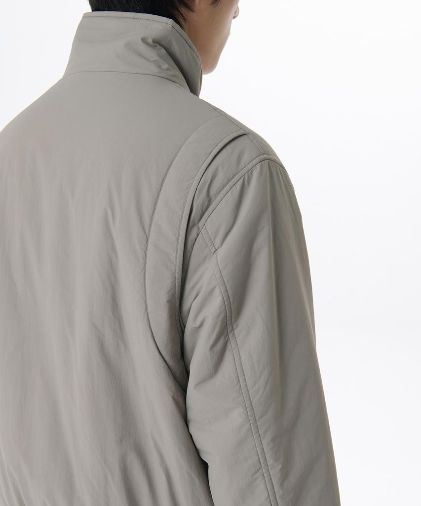 Musinsa Standard High-Neck Padded Blouson Jacket [Titan Grey]