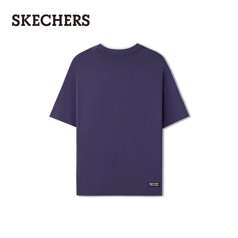 Skechers Unisex Round Neck Short Sleeve T-Shirt