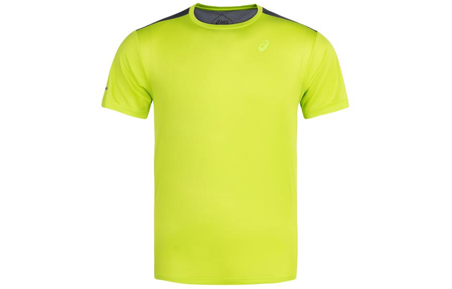 ASICS LITE SHOW T Shirts Men s Green/Gray Crew Neck Moderate Other 2011C767-302 M
