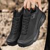 Wanderschuhe Outdoor Walking Berg Rutschfest Lässig Wasserdicht Sneaker Gummi Abriebfest Camping Atmungsaktiv Wanderstiefel