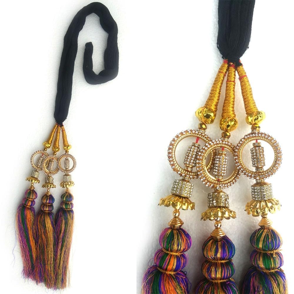 @ Assorted Design & Color Paranda Choti Hair For Women UKZQ399 50%off