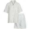 Shop   Women S Polka Dot Cherry Short Sleeve Pajama Set Cha wSet 21368