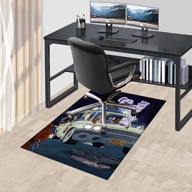Ghostbusters Office Chair Mat: Ghostbusters Furniture Decor, Ghostbusters Office Carpet, Ghostbusters Gift for Home Decor 60cm by 90cm