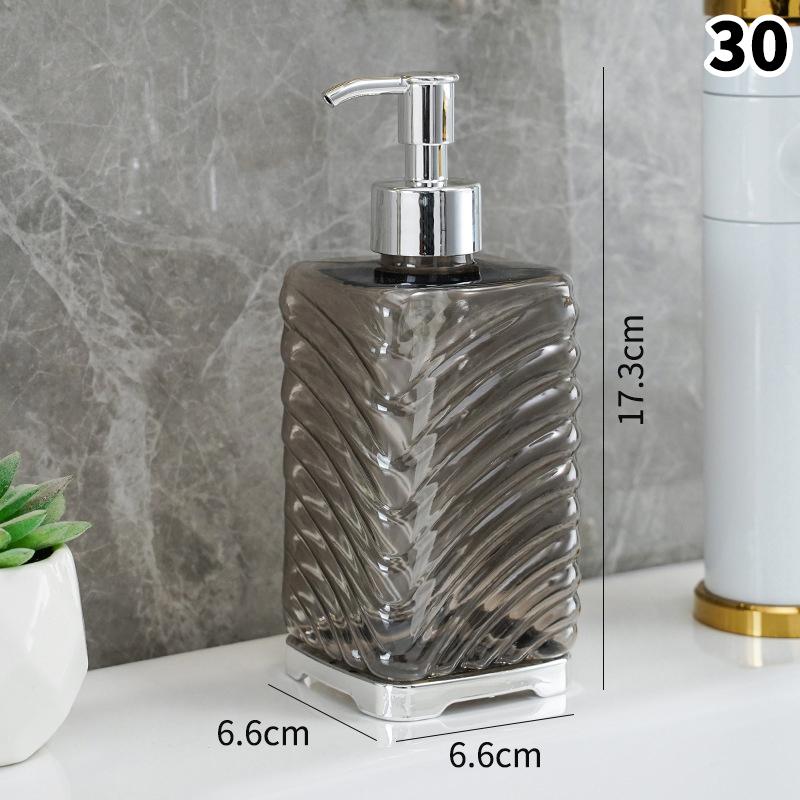 Soap Dispenser For Liquid Bathroom Empty Refill Subbottle Detergent Kitchen Press Type Hand Sanitizers Shower Gel Shampoo Bottle