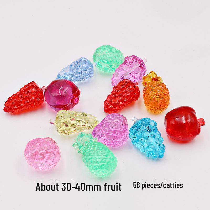 Children's Gemstone Conch Treasure Toy – Acrylic Diamonds & Beads for Archaeological Fun
