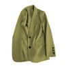 Women's Casual Slim Fit Long Sleeve Blazer Jacket Single Breasted Notched Lapel Lightweight Suit Coat for Spring Autumn
