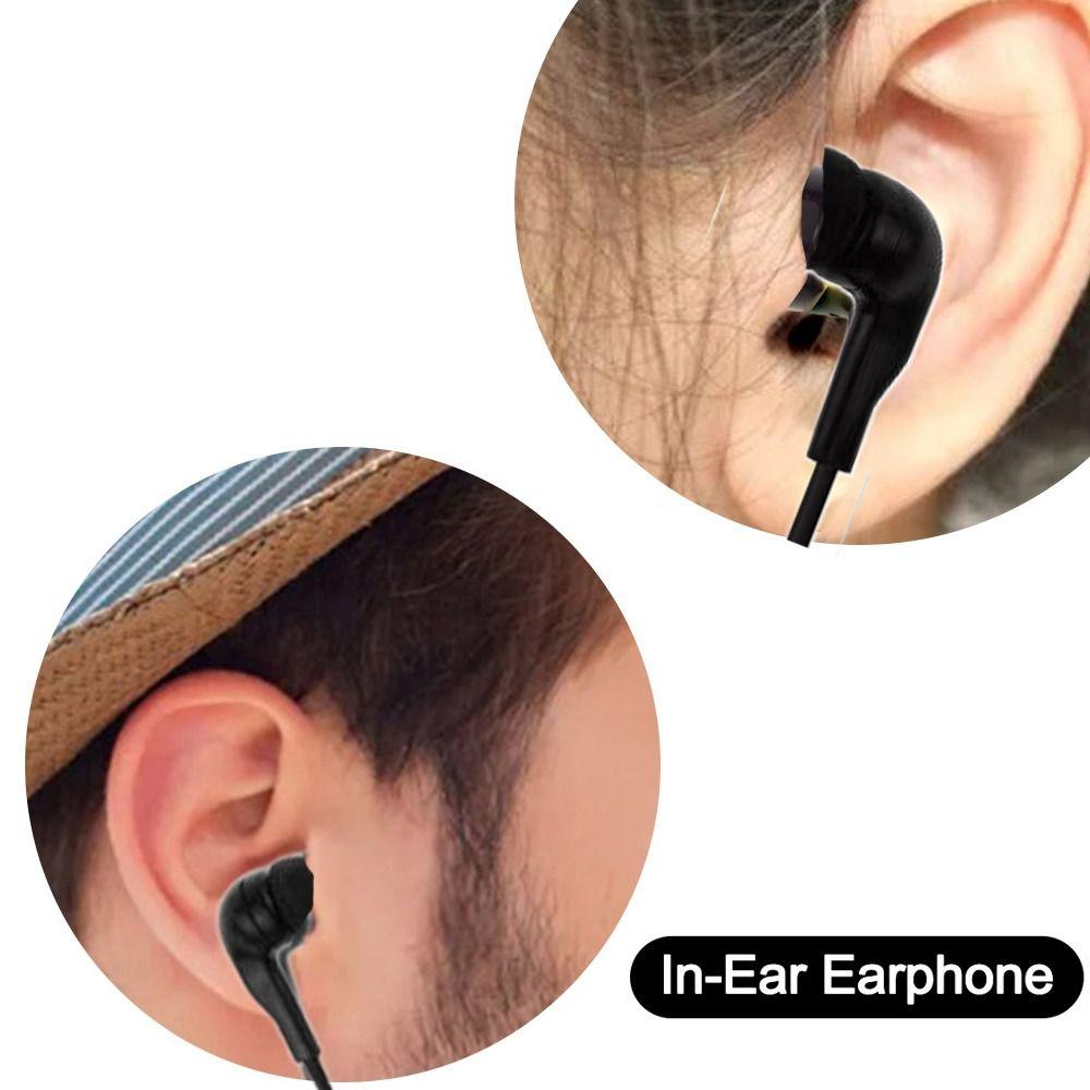 Bass 3,5mm Ohrhörer Headset Kabelgebundener Kopfhörer In-Ear Kopfhörer Mobiltelefon Computer MP3