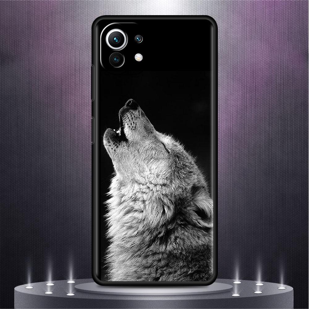 Wolf Tier Cool Tiger Hülle Für Xiaomi Mi Poco X3 X4 NFC M3 Mi 11 11T 10 T 9T 12 9 10T Lite Silikon Rückseite Handyhülle