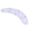 Guitar Switch Control Plate Curved BARE 8 Hole 3 Pot Stingray Musicman Jazz Bass