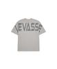 Leubase Old School Overfit Tee – Melange Gray