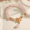 Summer Small Fresh Crystal Bead Bracelet Female Student Couple Girlfriends Magnetic Bracelet Ins Net Red Bear Bracelet