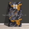 Waterproof Marble Imitation Tile Wall Sticker for Kitchen Renovation - Oil & Moisture Resistant, Self-Adhesive Decor.