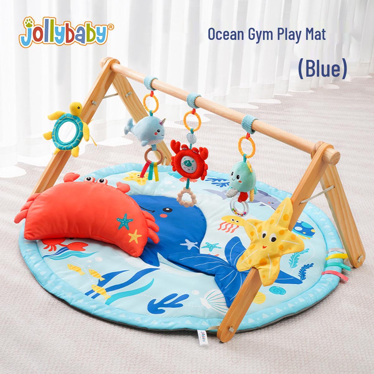 

Jollybaby Деревянный музыкальный детский развивающий коврик