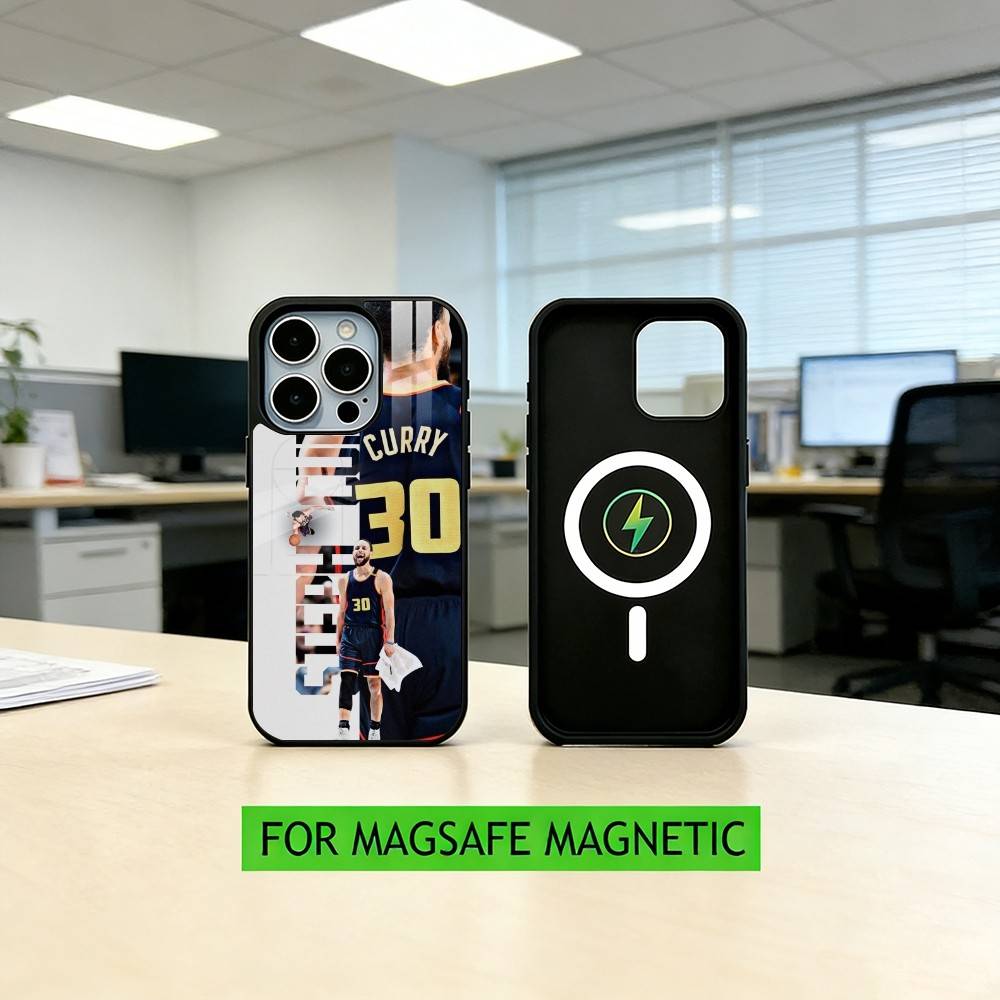 Stephen-n C-Curry-y Phone Case For iPhone17,16,15,14,13,12,11 Plus,Pro Magnetic with Magsafe Wireless Charging