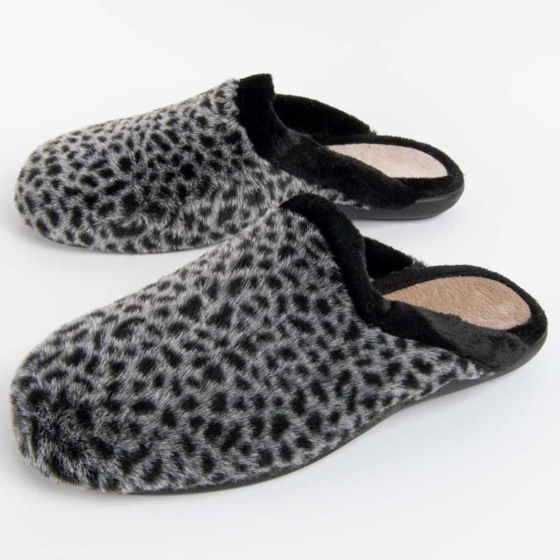 Pantoufle d'intérieur pour femme Northome Louslip 101231 41 noir