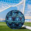 Napoli Football Club Emblem Size 5 Soccer Balls, Anti-Slip, Protective Football, Outdoor Sport, Practice Games, Birthdays Gift Suitable for Fan