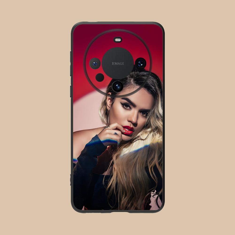 Karol G Latino Mobile Cell Phone Case for Huawei Mate 60 50 40 30 20 10 Pro Plus Lite E 5G Colorful Printing Cover Pretty Luxury