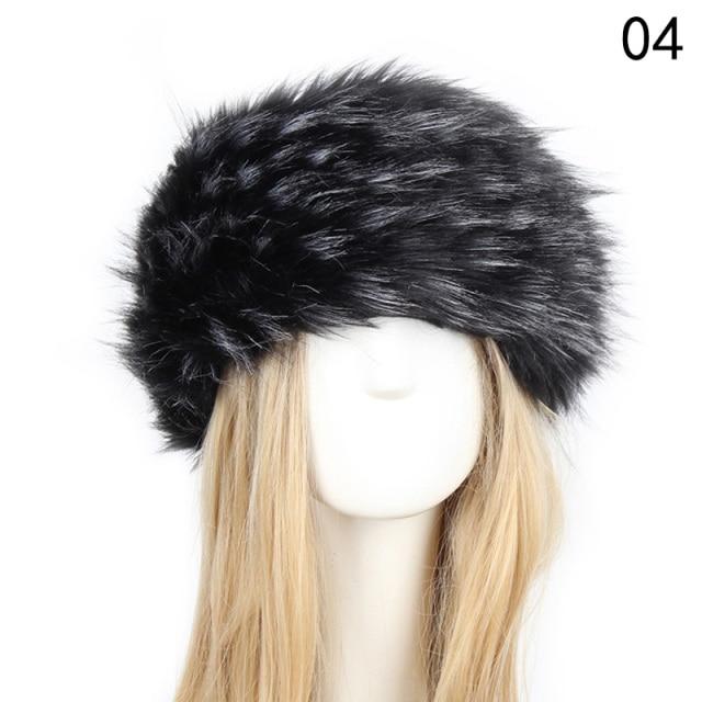 Furry Hairband Fluffy Faux Fur 