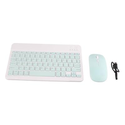 10-palcová Bluetooth klávesnica s myšou, USB nabíjanie, ultratenká, tichá, bezdrôtová s DPI myšou pre