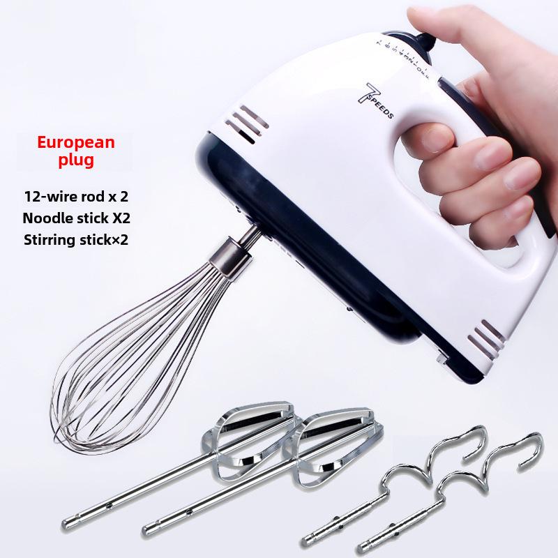 Electric Handheld Egg Beater: Automatic Household Mixer for Baking & Whipped Cream