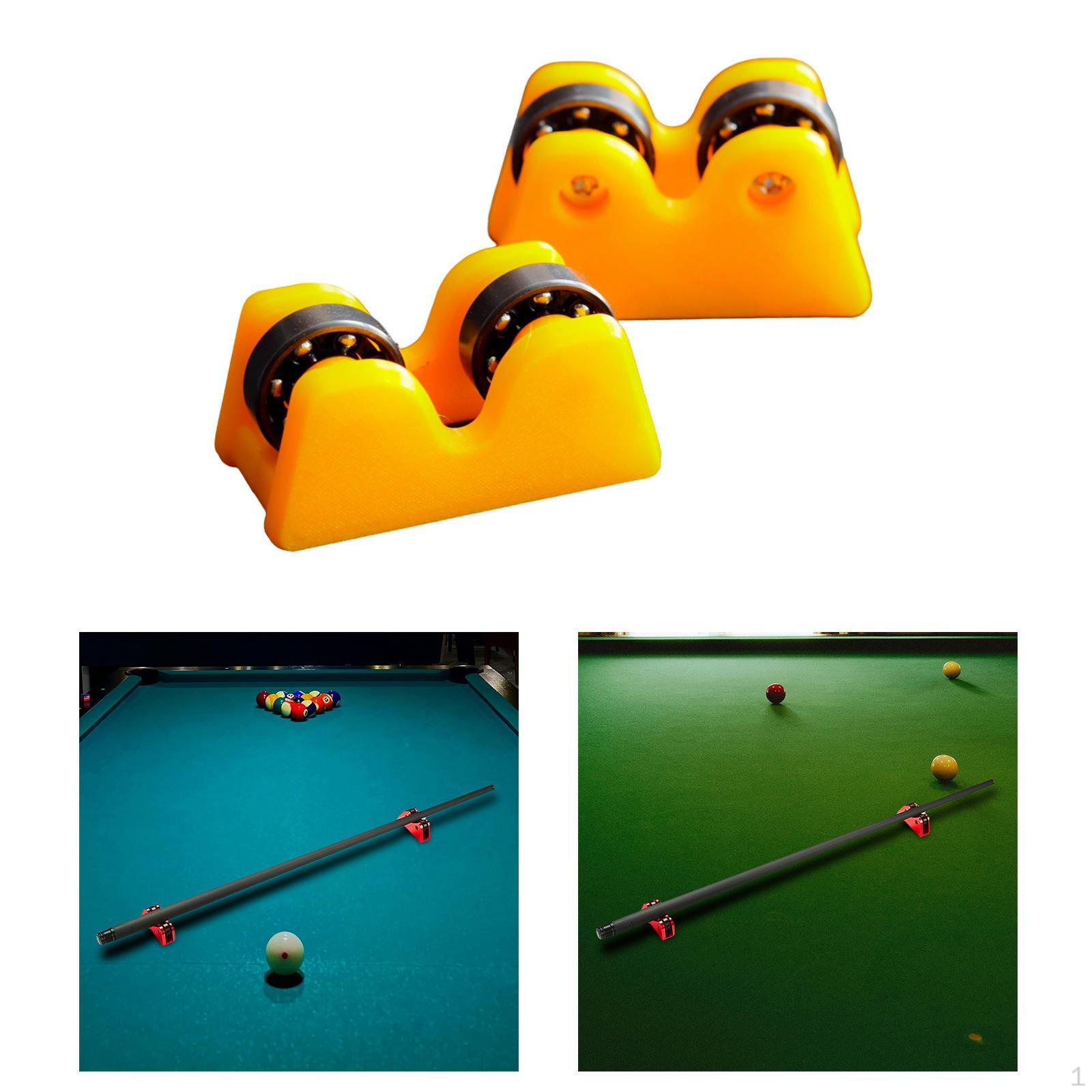 

2 комплекта детекторов прямолинейности бильярдного кия - легкий инструмент для обслуживания бара клуба