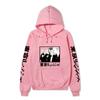Black Warm Fleece Hooded Sweatshirt Tokyo Revengers Team Comic Print Unisex Autumn Winter Casual Daily Long Sleeve Pullover