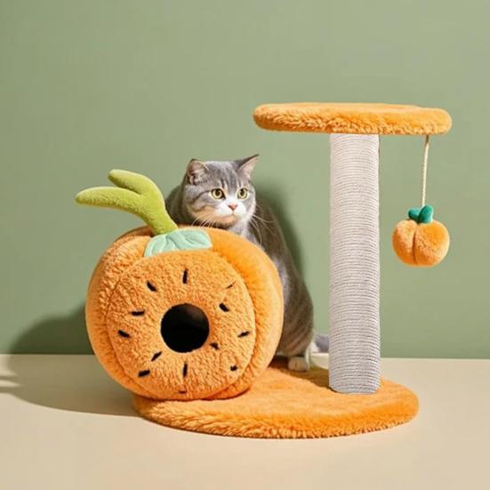 Katteskrapestolpe Kattetre Erstatningsstolpe Sisal Klatre- og Strekkestolpe med 8 mm Bolter for Hjem Innendørs Katter Kattunger Mosjon og Lek