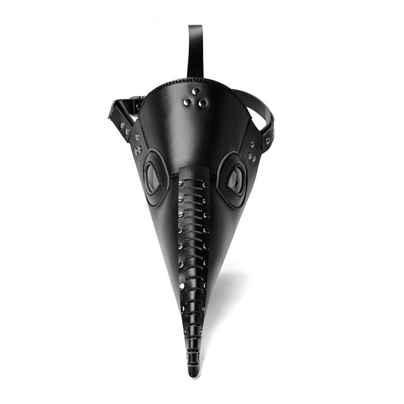 Plague Doctor Mask Halloween Cosplay Medieval Bird Beak Party PU Material