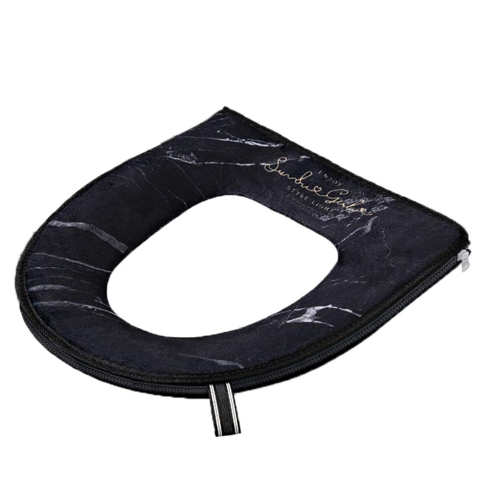 With Handle Winter Toilet Seat Cover Zipper Toilet Cushion Cover Toilet Cover Gasket  Winter