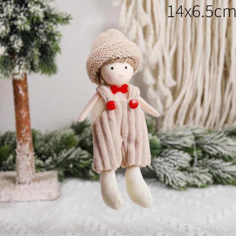 Christmas Angel Doll New Year 2025 Gifts Christmas Decorations for Home Navidad 2025 Natal Xmas Tree Pendant Ornaments Noel Deco