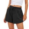 Grenzüberschreitende unabhängige Station Amazon Mode Damen Sportshorts lässig locker Sommer mittlere und hohe Taille einfarbige Shorts Damen