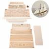 BESTCZ Wooden Sailing Ship Model, Imported Wooden Sailing Ship Model, Victory Models DIY Wooden Sailing Ship Kit, Sailing Ship Model, Handmade Model D