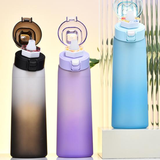 700ML Water Cup Air Up Water Bottle Flavour Capsules Fruit Fragrance Leak-proof Sports Drinking Cup for Outdoor Travel Hiking