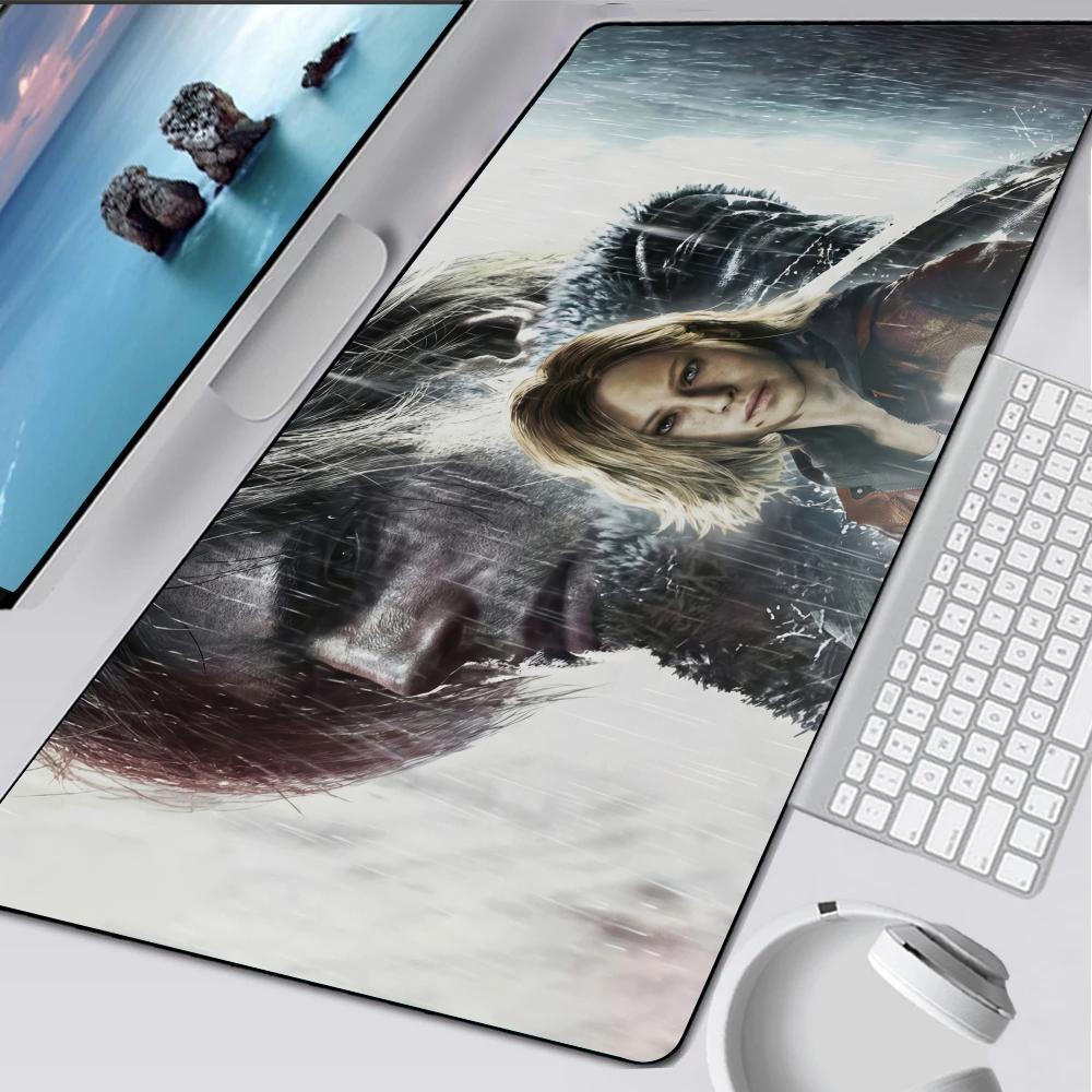 R-ResidentSE E-Evil 9 Mouse Pad Rubber Mat Laptop Xxl Mousepad Notebook Gamer Computer Table Gaming Accessories