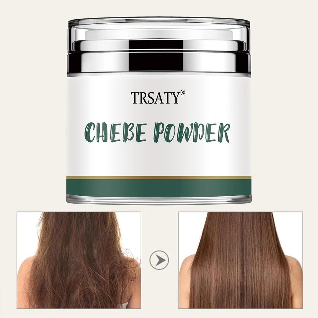 Smooths and nourishes hair, making it look shinier and reducing frizz