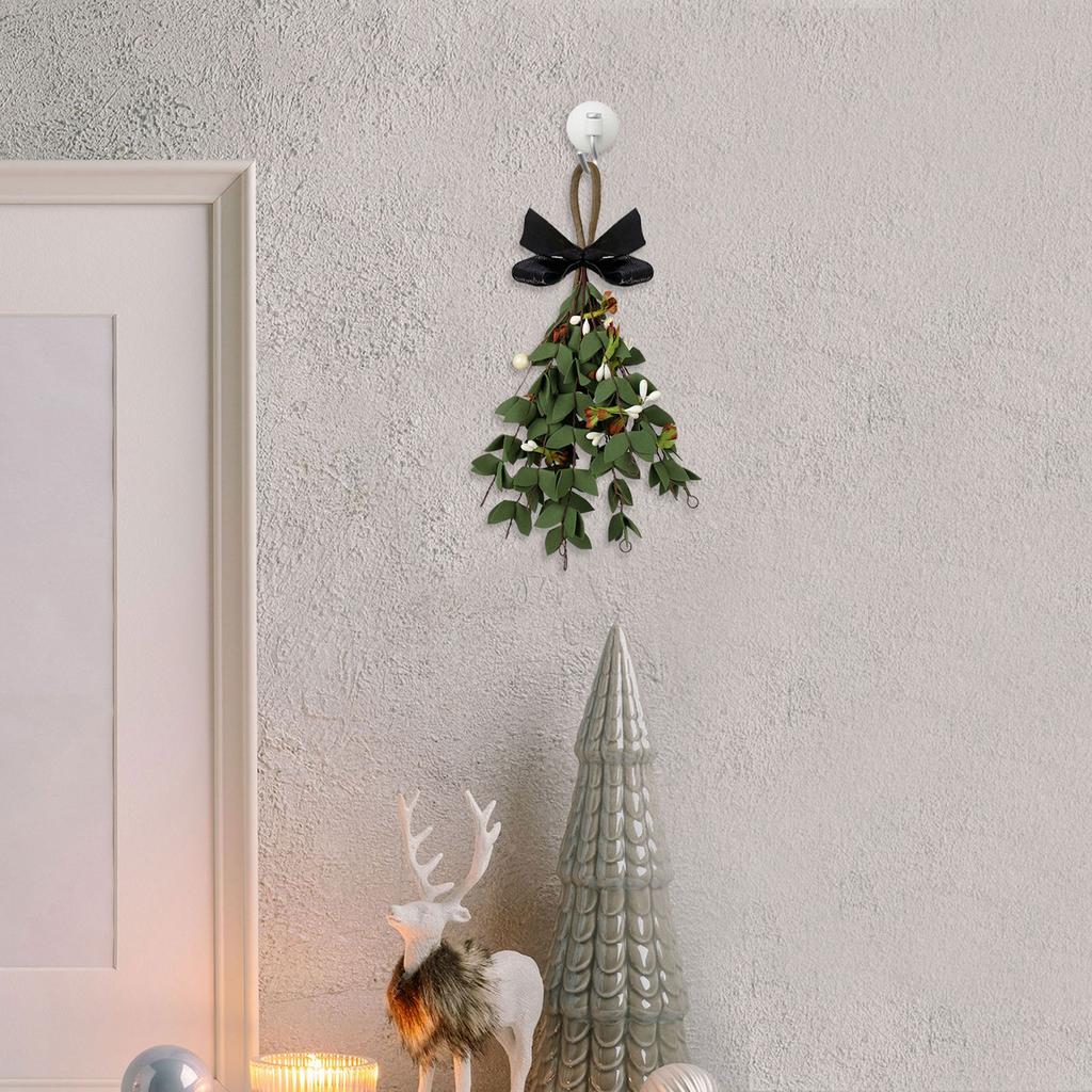Artificial Mistletoe Leaves Christmas Decoration