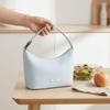 Large Capacity Striped Insulated Lunch Bag Waterproof Food Storage Bag Thermal Cooler Tote  School